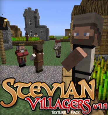 Текстуры Stevian Villagers (1.2.3 16х) для Minecraft