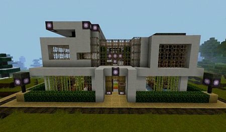 Карта Современный дом для Minecraft