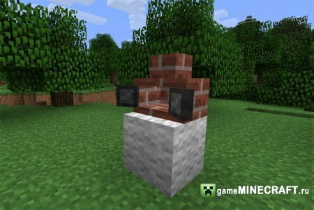Чудо печь (Burn mod) [1.3.2] для Minecraft