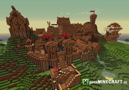 Скандинавский город (Nordic Town) 1.4.7 для Minecraft