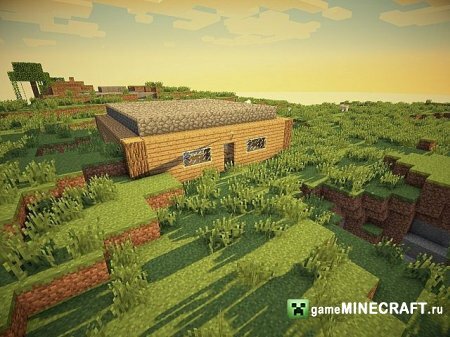 Мгновенный дом (Instant House Mod) [1.4.7] для Minecraft