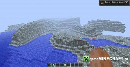 Алмазный биом (Diamond Biome) для майнкрафт 1.4.7 для Minecraft