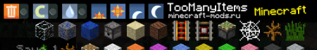 TooManyItems [1.5] для Minecraft