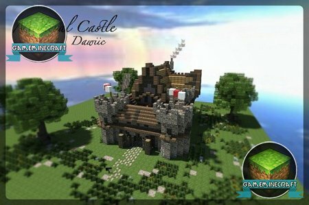 Скачать карту Medieval Castle для Майнкрафт 1.7.4