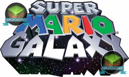 Скачать текстур пак Super Mario Galaxy map для Майнкрафт 1.7.9