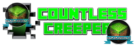 Скачать мод Countless Creepers для Майнкрафт 1.7.2
