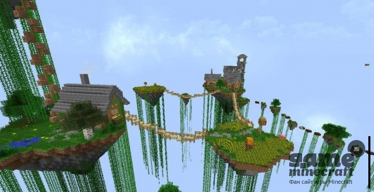 Скачать карту Adventure World для Майнкрафт 1.8.2