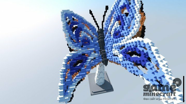 Статуя бабочки [1.5.2] для Minecraft