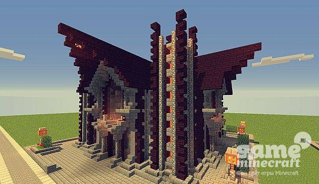 Железнодорожная станция [1.8.8] для Minecraft