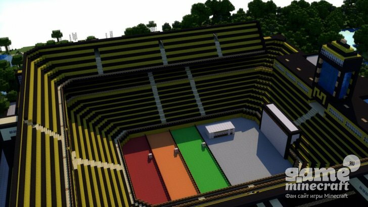 Стадион для стрельбы [1.8.8] для Minecraft