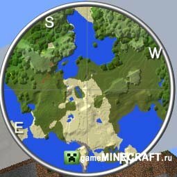 Скачать мод (Minimap) для Майнкрафт 1.2.5