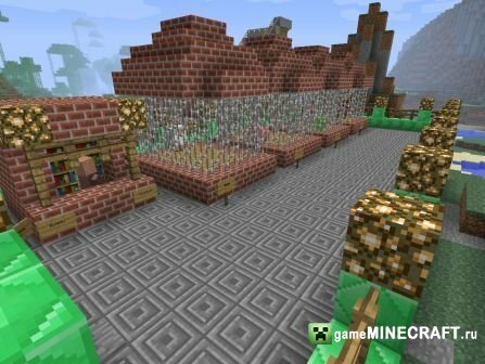 Адский парк 1.3- Карта Minecraft для Minecraft