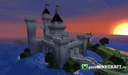Карта Замок чар (Tshara’s castle) 1.4.7 для Minecraft