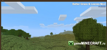 Better Grass and Leaves [1.6.2] для Minecraft