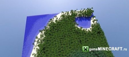 Скачать карту The tropical island (Тропический остров) для Майнкрафт 1.6.2