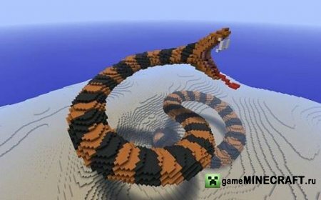 Attacking Snake [1.6.2] для Minecraft