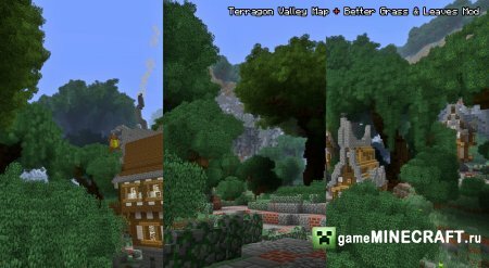 Better Grass & Leaves Mod [1.6.4] для Minecraft