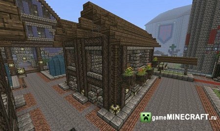 Medieval Townhouse Block 1 [1.6.4] для Minecraft