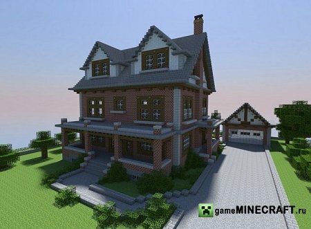Late 1800's Brick House [1.6.4] для Minecraft