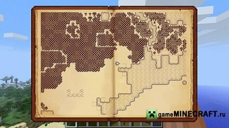 Старинный Атлас (Antique Atlas) [1.6.4] для Minecraft