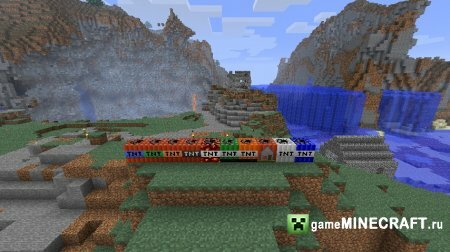 Множество новой взрывчатки [1.6.4] для Minecraft