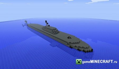 Скачать карту Lev class submarine для Майнкрафт 1.7.2