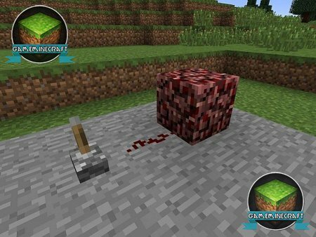[1.7.4] Мод Redstonenetherrack для Minecraft