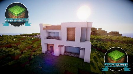 [1.7.4] Modern House для Minecraft