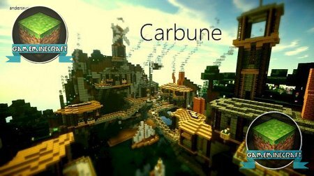Скачать карту Carbune для Майнкрафт 1.7.4
