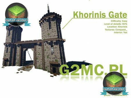 Скачать карту GOTHIC II - KHORINIS FRONT GATE для Майнкрафт 1.7.4