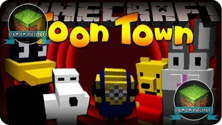 Скачать мод ToonTown mod для Майнкрафт 1.7.9