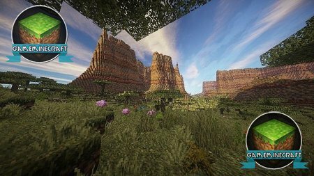 Mesa Savannah Canyons [1.7.9] для Minecraft