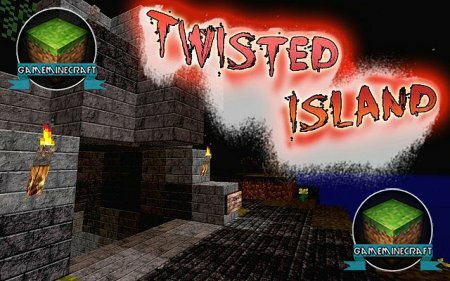 Survival Horror Map TWISTED ISLAND [1.7.9] для Minecraft