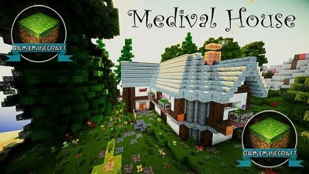 Medival House Design [1.7.9] для Minecraft