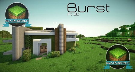 Карта Burst - A Modern Build для майнкраan 1.7.9