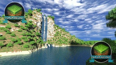 Величественный водопад [1.7.9] для Minecraft