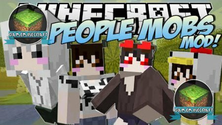 People Mobs [1.8] для Minecraft