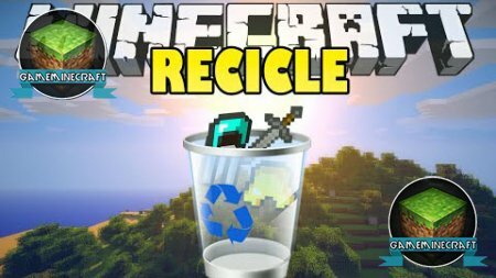 Recycle Items Plus [1.8] для Minecraft