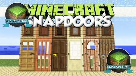 SnapDoors [1.8] для Minecraft