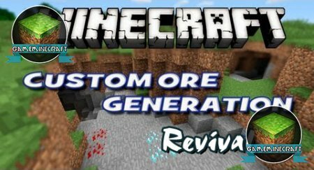 Custom Ore Generation [1.8] для Minecraft