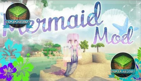 Скачать мод Mermaid Tail для Майнкрафт 1.8