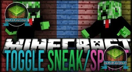 Toogle Sneak/Sprint [1.8] для Minecraft