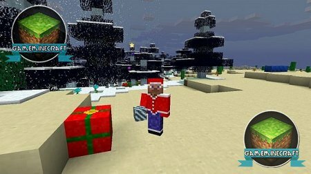 Скачать текстуры Christmas для Майнкрафт 1.8