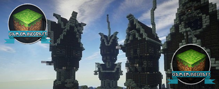 Floating Village [1.8.1] для Minecraft