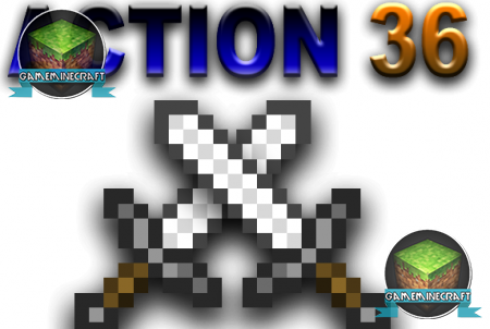 Action 36 PVP [1.8.1] для Minecraft
