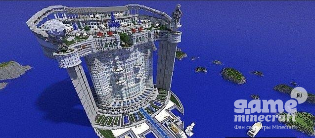 Skyscraper: TeamHouse [1.8.2] для Minecraft