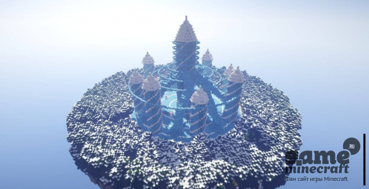 Ледяной замок [1.7.10] для Minecraft