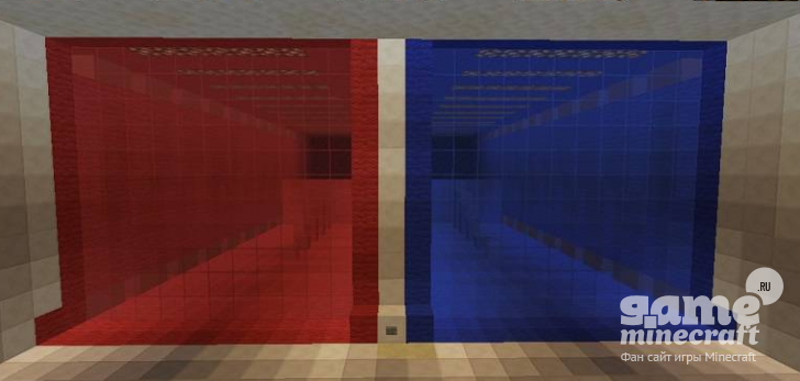 Синие против Красных [1.7.10] для Minecraft