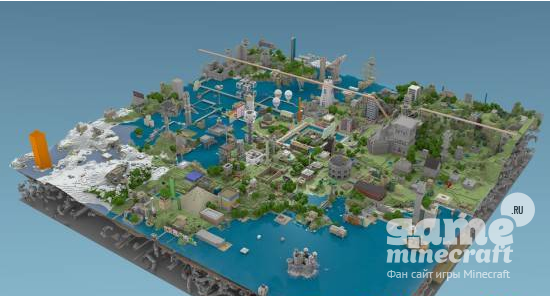 Большой город [1.7.10] для Minecraft