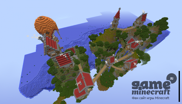 Горная деревня [1.7.10] для Minecraft